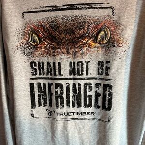 TrueTimber Gray Men's Shirt long sleeve T shirt NWT